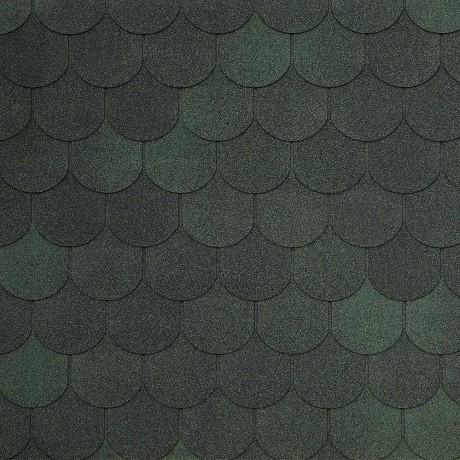 Гибкая черепица Tegola ASSISI verde 473 купить в Юрьев-Польском