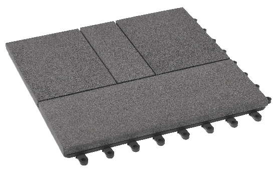 Модульный паркет ДПК GRINDERDECO Комфорт 2 Серый базальт купить в Юрьев-Польском