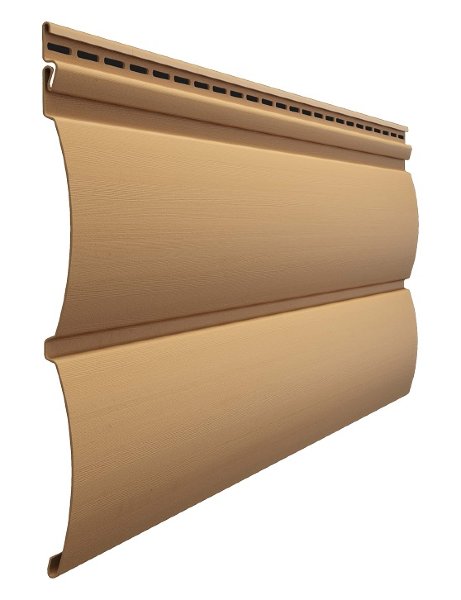 Виниловый сайдинг docke (дёке) - blockhaus D4,7T (под бревно), карамель купить в Юрьев-Польском