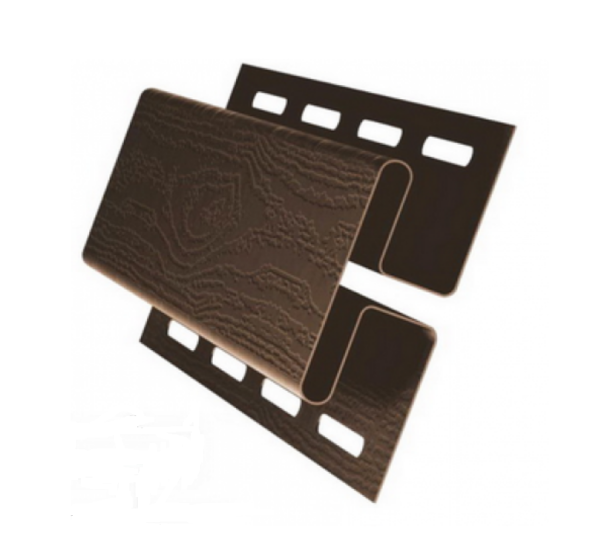 H-профиль (соеденительная планка)для сайдинга, коричневый купить в Юрьев-Польском