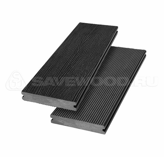 Террасная доска SW Abies (R) - радиальный распил Черный купить в Юрьев-Польском