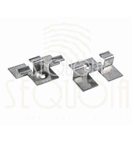 Кляймер рядный для доски террасной SEQUOIA купить в Юрьев-Польском