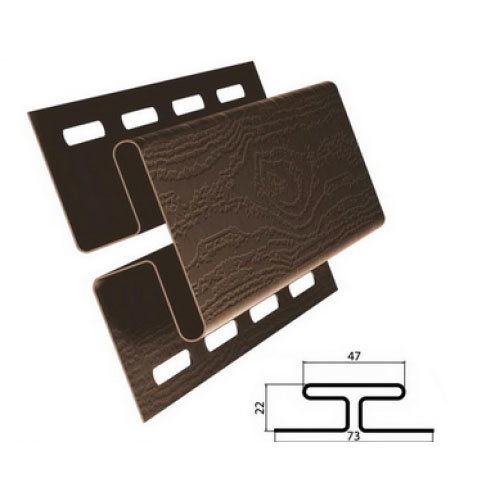 H-профиль, коричневый купить в Юрьев-Польском