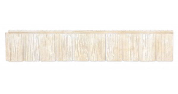 Панель фасадная GL "Я-Фасад" Сибирская дранка слоновая кость купить в Юрьев-Польском