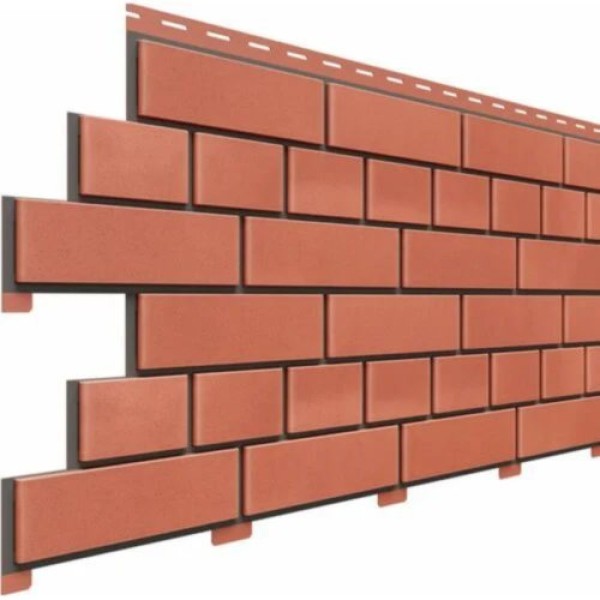 Фасадная панель Доломит Кирпич, Красный купить в Юрьев-Польском