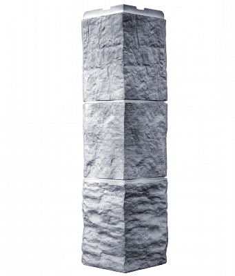 Угол наружный FineBer Блок, Светло-серый купить в Юрьев-Польском