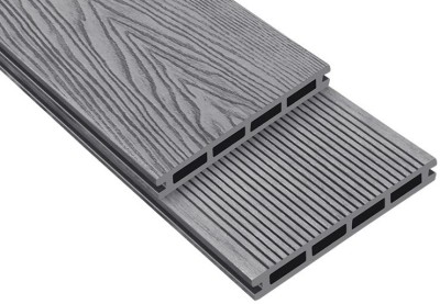 Террасная доска ДПК Outdoor 3D HAVANA/Вельвет серая