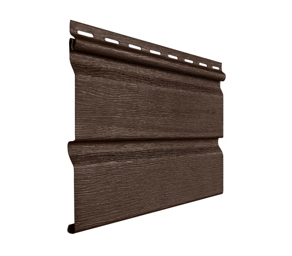 Виниловый сайдинг fineber - "стандарт", коричневый купить в Юрьев-Польском