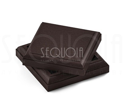 Комплект крышка/юбка для столба SEQUOIA BROWN купить в Юрьев-Польском