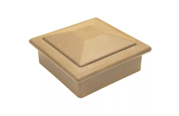 Крышка верхняя ПВХ для столба Deckart 125х125 Орех купить в Юрьев-Польском