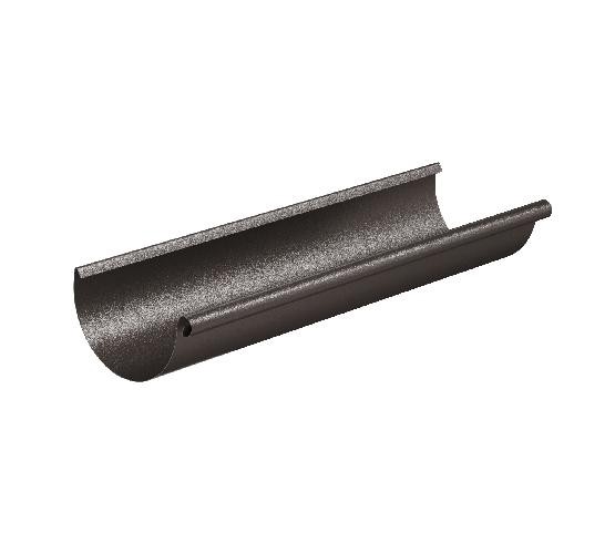 Водосток Aquasistem, Система 150/100 - Водосточный желоб 3.00м RR 32 Тёмно-коричневый matt купить в Юрьев-Польском