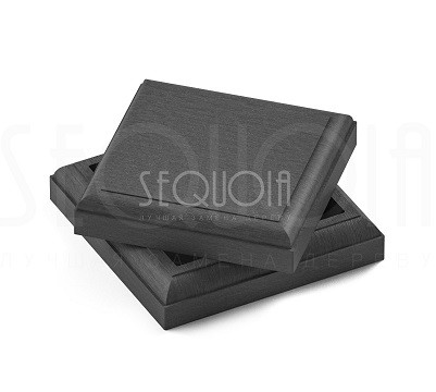 Комплект крышка/юбка для столба SEQUOIA GRAY купить в Юрьев-Польском