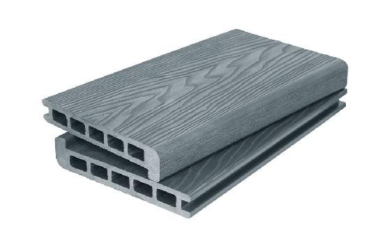 Ступень 3D GardenParkett фактура дерева Серый купить в Юрьев-Польском