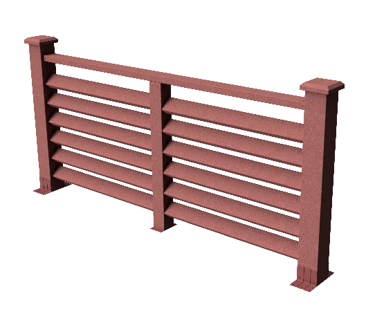 Ограждения декоративное ДПК GRINDERDECO Босфор мербау купить в Юрьев-Польском