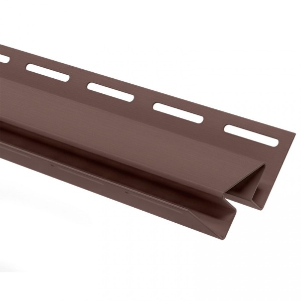 Угол внутренний для сайдинга, коричневый купить в Юрьев-Польском