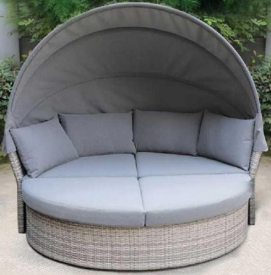 Диван-Трансформер AFINA плетеный из иск. ротанга AFM-325G Grey купить в Юрьев-Польском