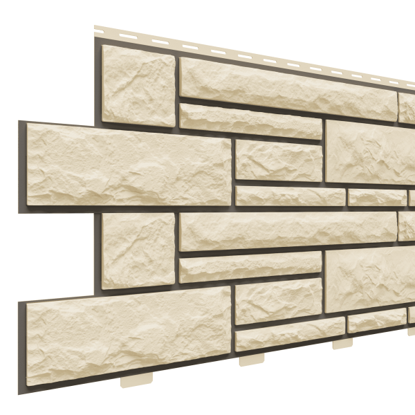 Фасадная панель Доломит, Брусчатка Доломит Бежевый (3м) купить в Юрьев-Польском