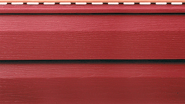 Виниловый сайдинг Канада плюс премиум, красный купить в Юрьев-Польском