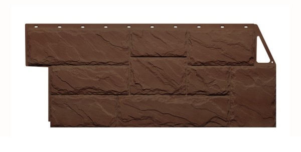 Фасайдинг Серия «Камень крупный» Коричневый купить в Юрьев-Польском