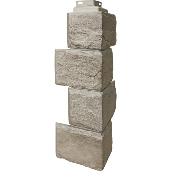 Угол наружный FineBer – “Камень природный” Песочный купить в Юрьев-Польском