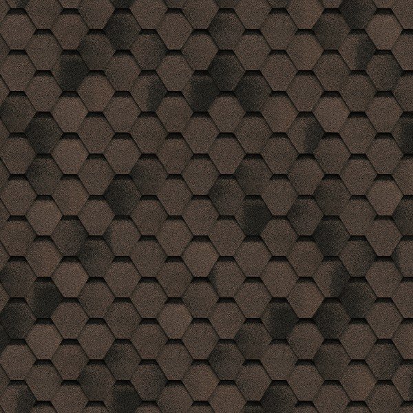 Гибкая черепица Shinglas, серия Финская,коллекция Соната – Коричневый купить в Юрьев-Польском