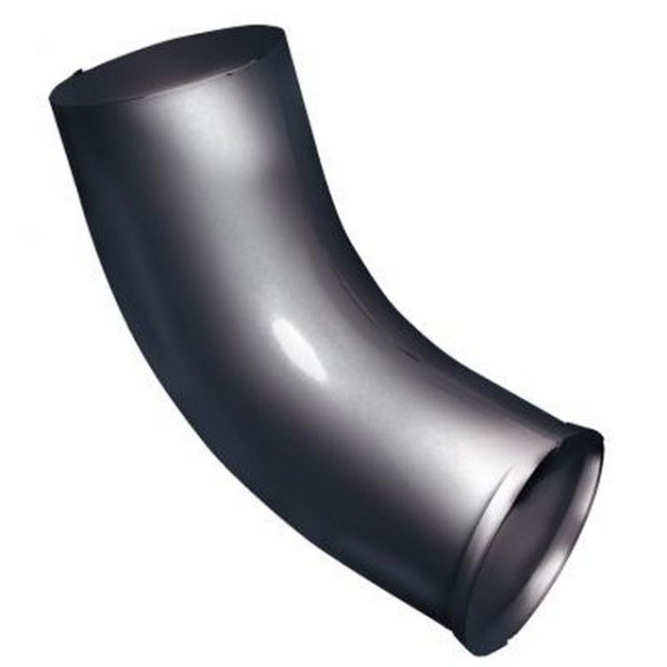 Водосток Grand Line 150x100 – Колено сливное RAL 7024 купить в Юрьев-Польском