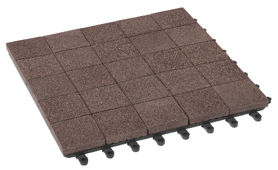 Модульный паркет ДПК GRINDERDECO Мозаика 13 Шоколад купить в Юрьев-Польском