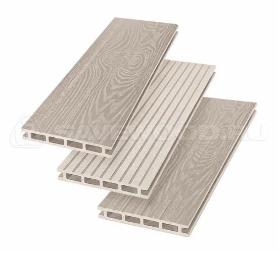 Террасная доска из ДПК SW Carpinus (T) — двухсторонняя бежевый купить в Юрьев-Польском