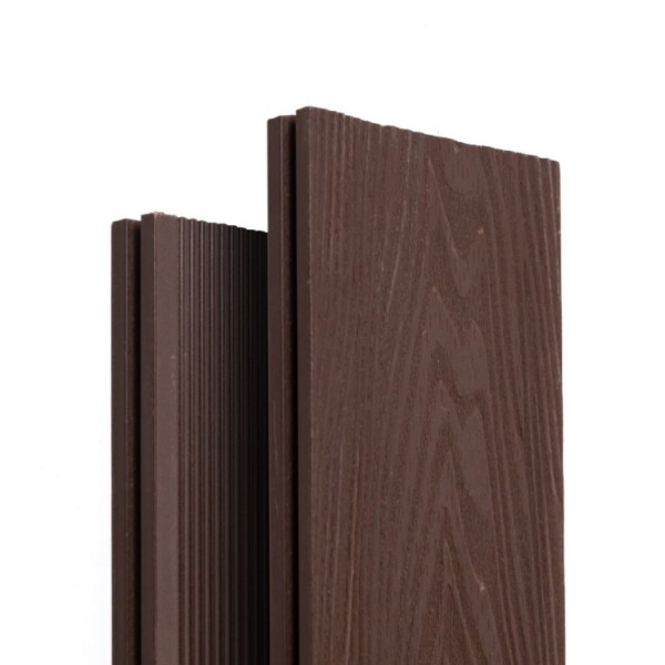 Террасная доска Ecodecking Экстра 3D полнотелая Графит купить в Юрьев-Польском