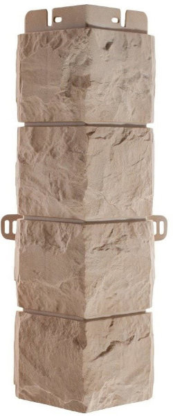 Фасадная панель Наружный угол фагот (талдомский), 0,45 х 0,13м (н) купить в Юрьев-Польском