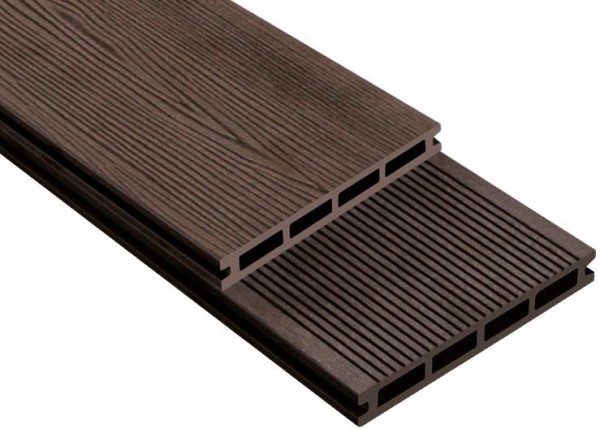 Террасная доска ДПК Outdoor 3D STORM/Вельвет коричневая микс купить в Юрьев-Польском