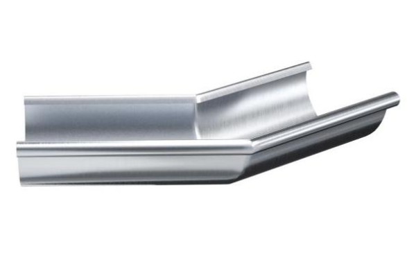 Водосток Aquasistem, Система 150/100 - Угол желоба наружный оцинковка 135° купить в Юрьев-Польском