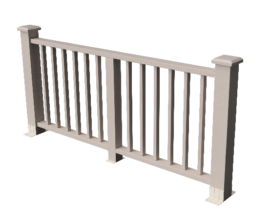 Ограждения декоративное ДПК GRINDERDECO Альма выбеленый дуб купить в Юрьев-Польском