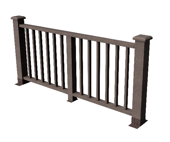 Ограждения декоративное ДПК GRINDERDECO Альма венге купить в Юрьев-Польском