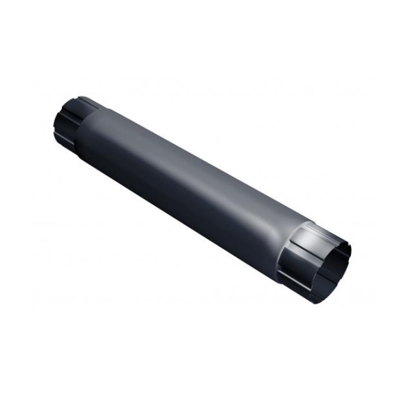 Водосток Grand Line 150x100 – Труба 1 метр RAL 7024 купить в Юрьев-Польском