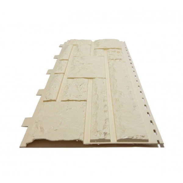 Фасадная панель Доломит, Стандарт, Слоновая кость купить в Юрьев-Польском