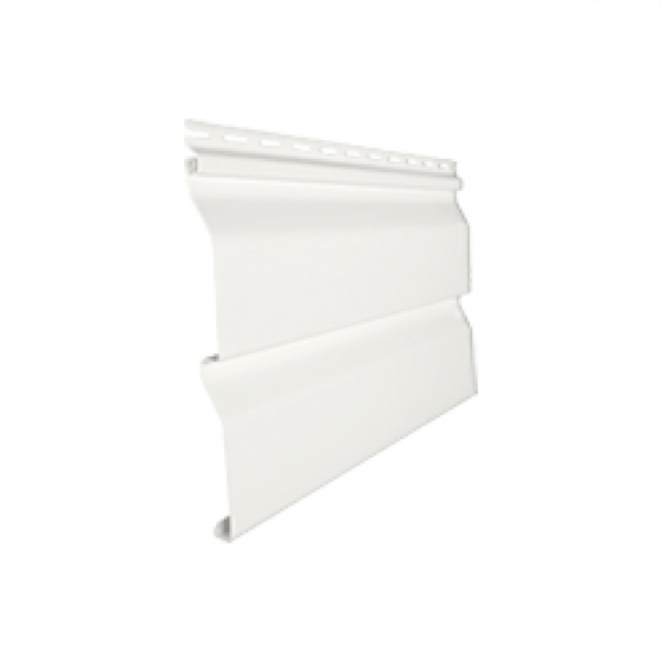 Сайдинг Виниловый Vinyl-On, D4.5 DUTCHLAP Корабельный Брус, Белый купить в Юрьев-Польском