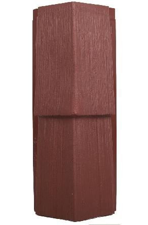 Угол T-Сайдинг-Щепа пихта ЭКО-1 Браун купить в Юрьев-Польском