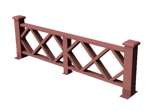 Ограждения декоративное ДПК GRINDERDECO  Миллениум мербау купить в Юрьев-Польском