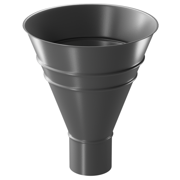 Воронка водосборная Döcke STAL PREMIUM, Графит купить в Юрьев-Польском