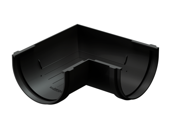 Угол желоба универсал 90˚ Docke Premium ПВХ - Карбон купить в Юрьев-Польском