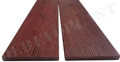 Заборная доска, Моноколор венге Дерево Пласт