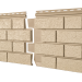 Фасадная панель Ю-пласт Стоун Хаус S-Lock Клинкер песочный купить в Юрьев-Польском