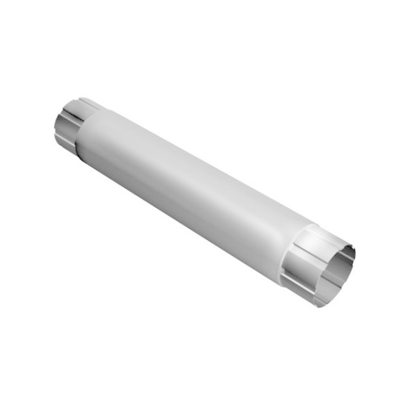 Водосток Grand Line 150x100 – Труба водосточная 1м RAL 9003 купить в Юрьев-Польском