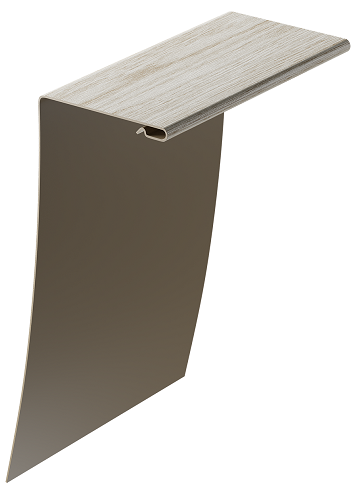 Универсальный околооконный профиль 89/254 мм, Орех купить в Юрьев-Польском