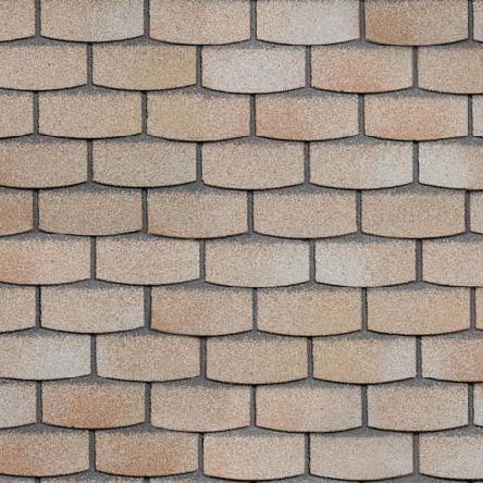 Фасадная плитка битумная, Технониколь HAUBERK камень Травертин 2.2 кв.м купить в Юрьев-Польском