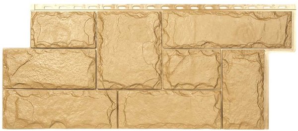 Фасадная панель T-Сайдинг-МАРСЕЛЬ ЭКО-1 Амбер купить в Юрьев-Польском