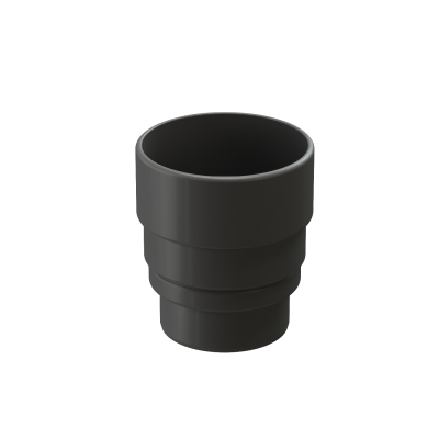 Муфта-Переходник Docke Lux ПВХ - Графит