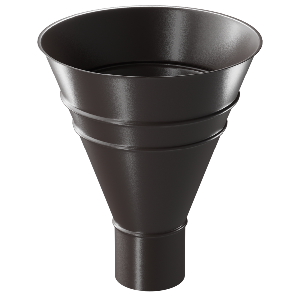 Воронка водосборная Döcke STAL PREMIUM, Шоколад купить в Юрьев-Польском