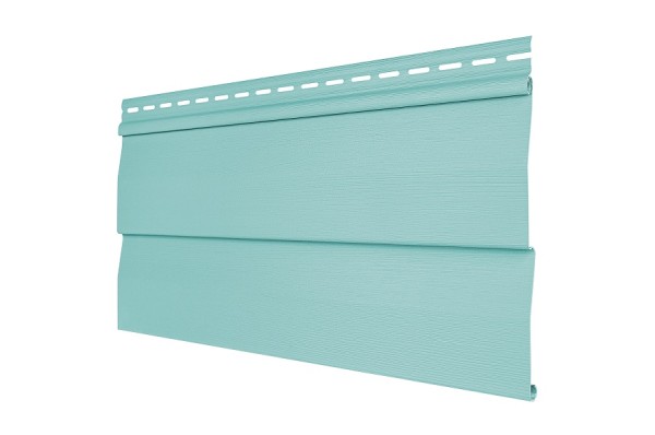 Виниловый сайдинг Tecos - корабельный брус, бирюза  купить в Юрьев-Польском